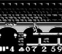 une photo d'Ã©cran de Bram Stoker s Dracula sur Nintendo Game Boy